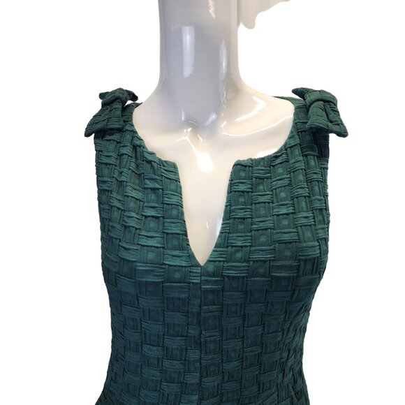 Tabitha Green Basket weave Knit Sheath Dress Sleeveless Size 4 - Picture 5 of 14